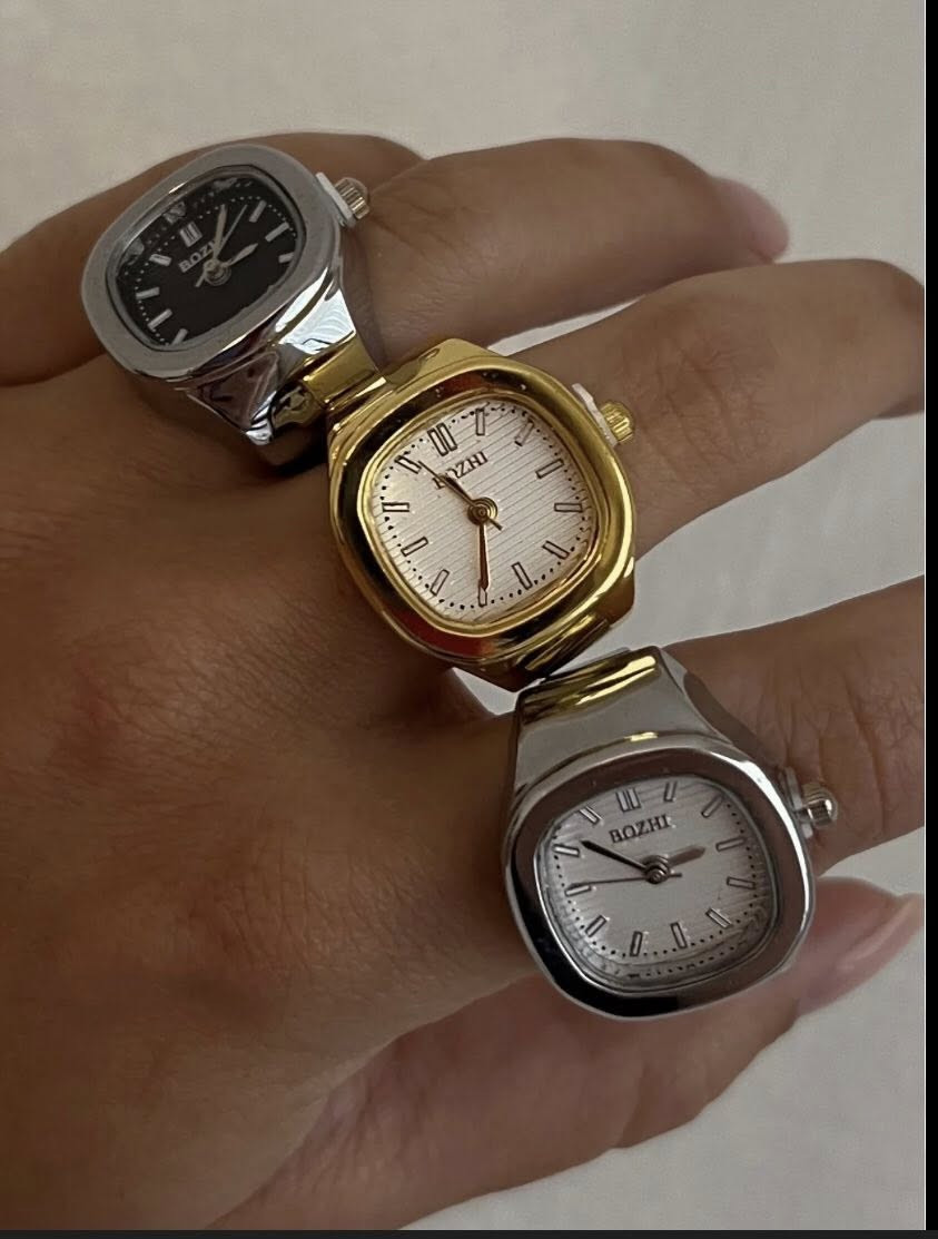 ساعة الترند قياسها يرهم على اي حجم اصبع رجالي او نسائي  
انحجزو كل اللوان باقي قطعه وحده الذهبي السعر 25 
توصيل بغداد 5 محافظات 6


**إذا كنت صاحب هذا الإعلان وتريد حذفه لأي سبب، رجاءا أرسل رسالة إلى الدعم الفني**