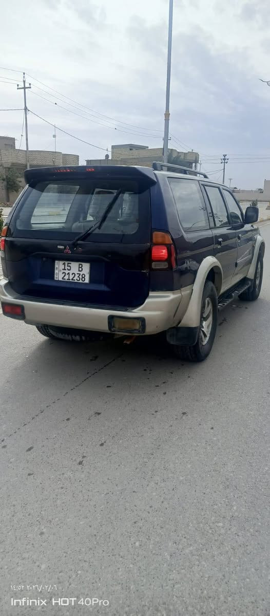 *للبيع ميتسوبيشي موديل 2000*

*المواصفات:*
- موديل: 2000
- رقم: انبار دولي
- مشروع وطني
- سنوية حتى: 2029
- مشتري من راعيها الأصلي، تحويل مباشر
- كير أوتو، فور ويل
- محرك V6، 2500 شرط النظافة 💯
- مكفوله من أي عيب شرعي 
- تخم تاير جديد
- حدادية نظيفة
- دواخل كلها شركة
- كهربائيات كلها شغالة
- تبريد، تدفئة شغال

*المكان:* واسط، الصويرة

*السعر:* 63  وبيها مجال

*للاستفسار:* ***********
