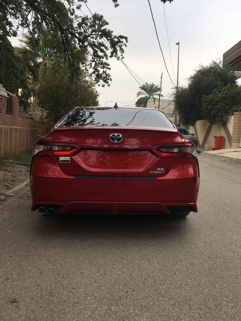 السلام عليكم ورحمة الله وبركاته
تويوتا كامري هايبرد 2024 الشكل المقدس فول مواصفات فتحة وبصمة وشفتات بالستيرن وكشن جلد وكهرباء وشاحن وايرليس وبعد هواية مواصفات السيارة جديده جدًا وكامله على 24 حبايه وحتى الكاعيات وفرشة الصندوق بيها السبير والعده غير مستعملات حادثها موضح بالصور بدون ايرباك فقط بنيد مبدل اصلي بلادي نفس اللون بحيث رجعت السيارة بلاد بدون قطرة صبغ عداد المسافة 18 الف السيارة رقمها مجاني يكلف فقط رسوم 250 الف دينار وبأسمي تترقم بغداد وجميع المحافظات بستثناء الاقليم السعر 225 ورقه وبيها مجال شي بسيط مكان السيارة ديالى بعقوبة للاستفسار الاتصال على الرقم *********** متواجد على الانترنت
