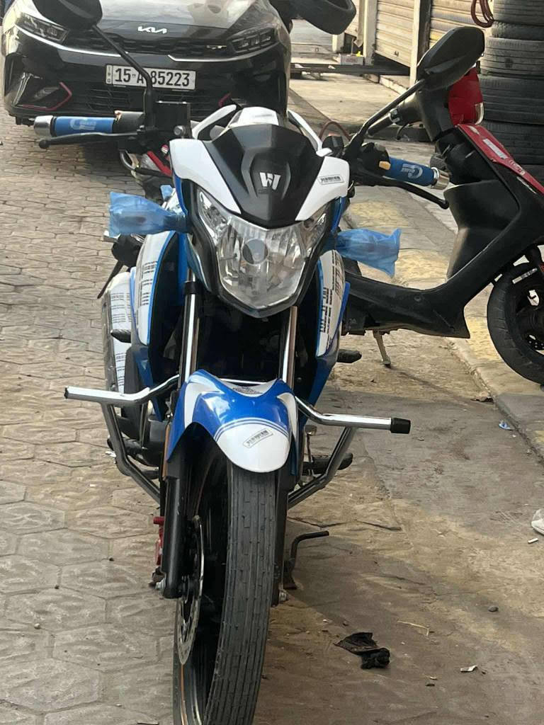 دراجة هاوجي مرقم انبار مشروع وطني تحويل وين ميعجبك 
موديل 19مكفولة كفالة عامة مناقصها شي سعرها 2و200 مكان بغداد قضاء أبو غريب أو غزالية 
*********** بغداد, العراق
