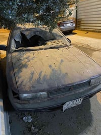 مسيوبيشي لانسر 1992  سيارة سنة ما مشتغلة ابيع كوم حديد  رقم مشروع وطني...