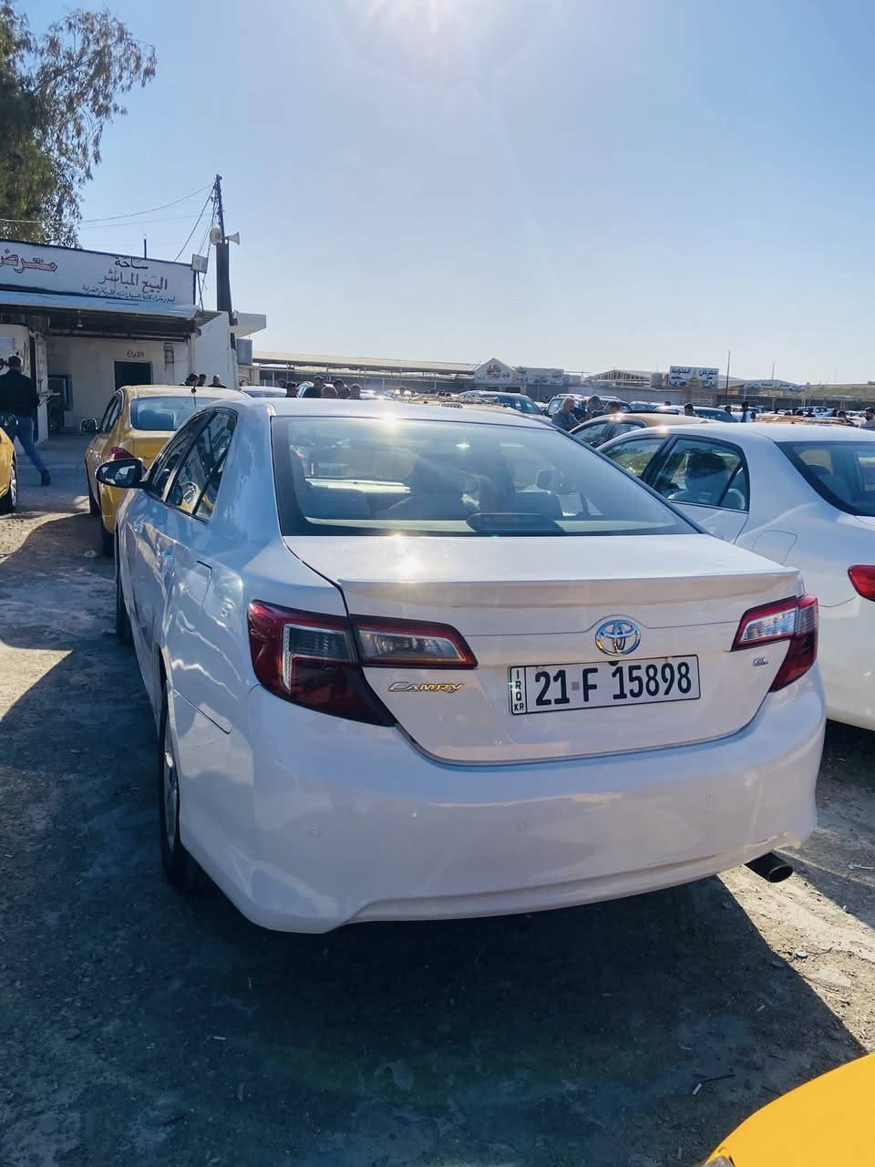 البيع كامري موديل 2012رقم سلمانيه سنويه جديده سياره بيها جاملغ صبغ شي قليل تخم تاير***********
