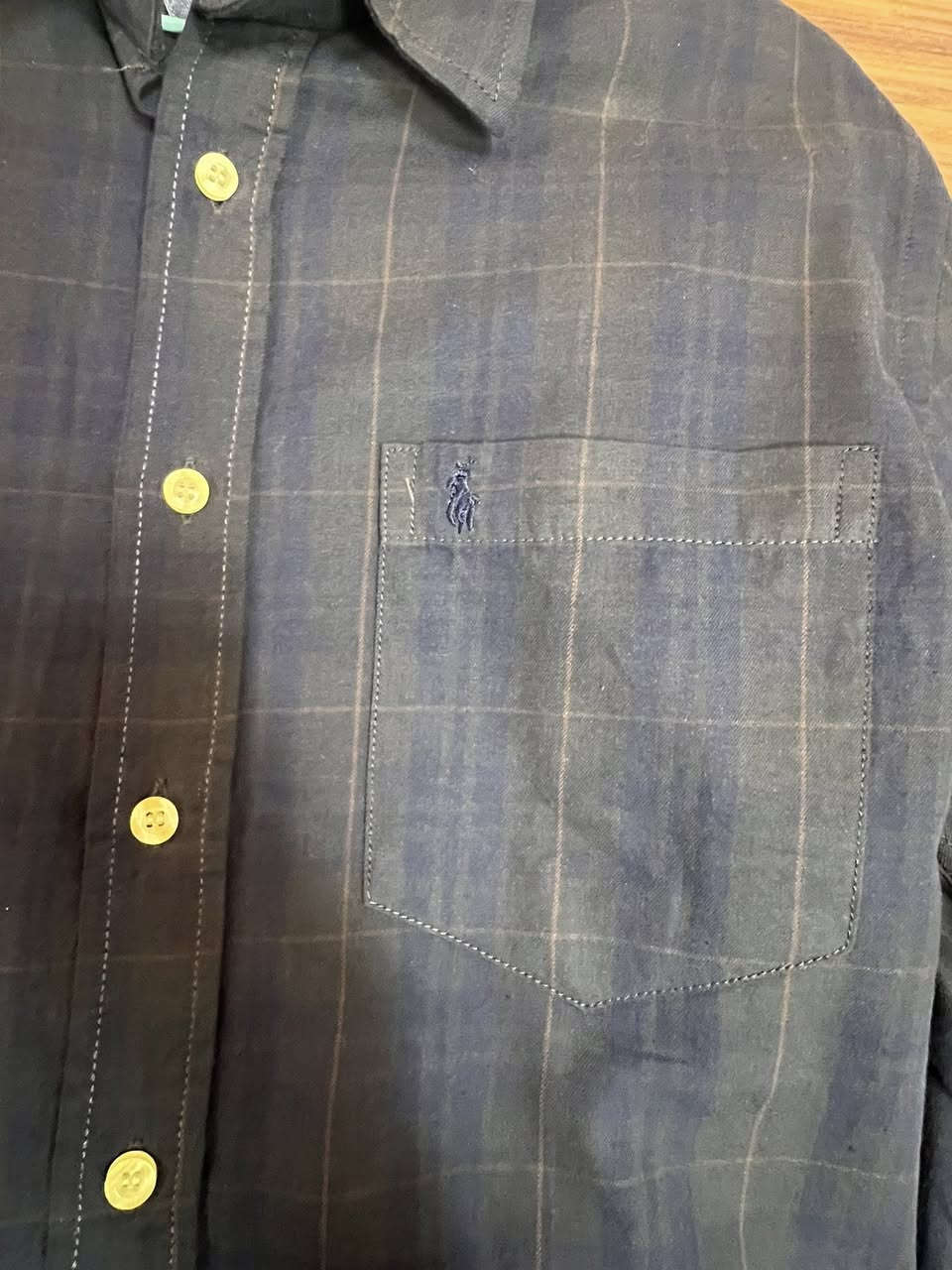 قميص بولو
POLO RALPH LAUREN 
جديد اصلي النظافة 💯 
كاروهات مقلم
قياس الصدر 50سم
الطول 67 سم


**إذا كنت صاحب هذا الإعلان وتريد حذفه لأي سبب، رجاءا أرسل رسالة إلى الدعم الفني**