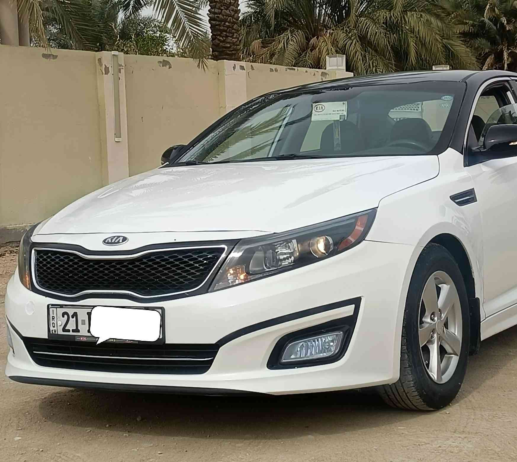 سلام عليكم
اوبتيما 2015 وارد امريكي
مواصفات عادي
اشاير بل مري
حساس
بلاجكتور 
كامره 
رقم سليمانية انكليزي 
كير مكينه حداديه شرط
محرك 2400
بيها رشات صبغ ابيع حزام 
لغود شواصي كفالة
مكاني ديوانية
سعر 115وبيها مجال 
الرقم ***********
