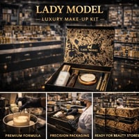 مجموعة مكياج • تصميم فاخر • تركيبة عالية الجودة