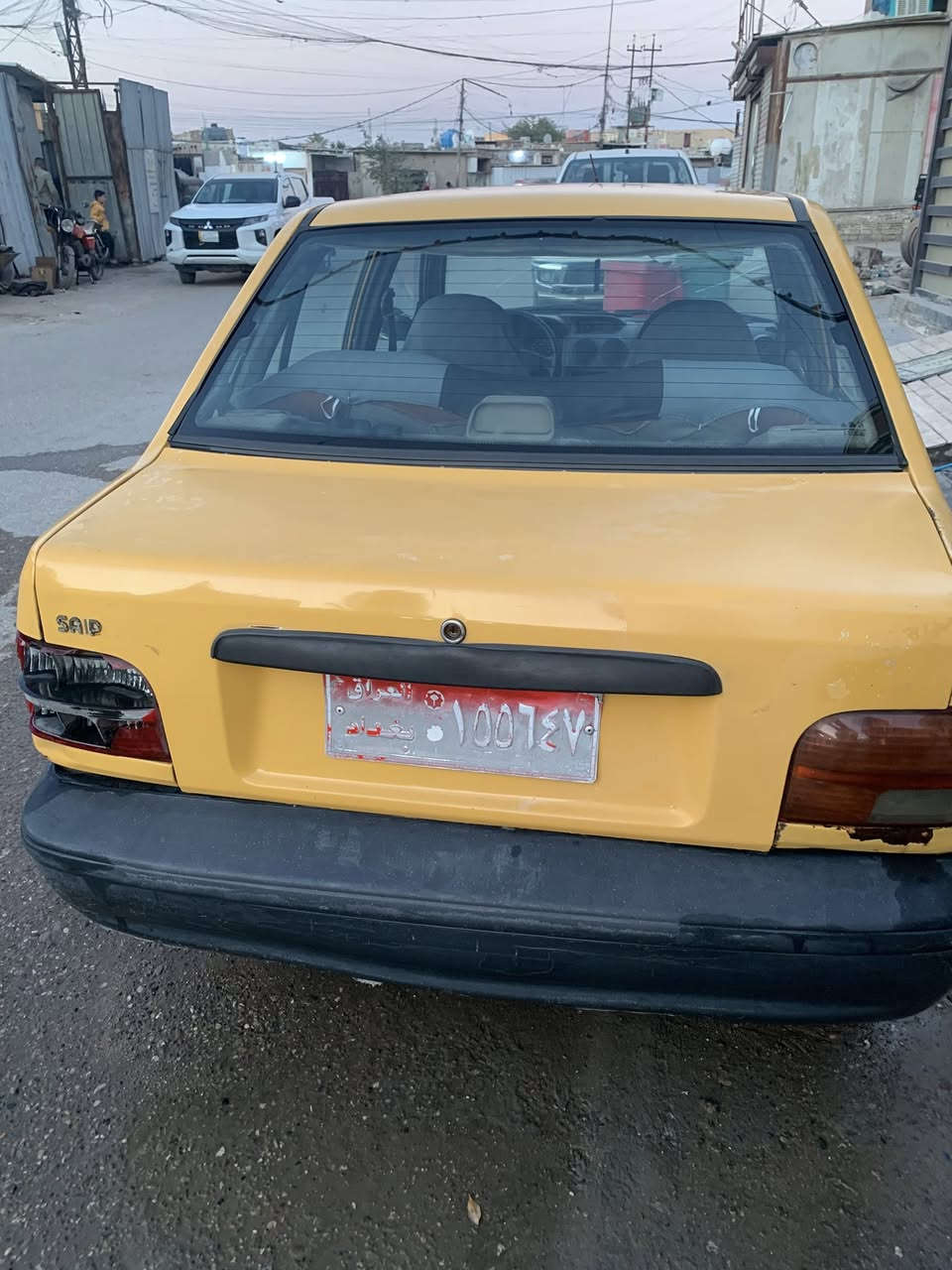 السلام عليكم سايبا مديل 12 رقم احمر 
سلاره شغاله وحلوه مستمسكات راعيهه موجوده بس مااندله وين يرادلهه ترتيب السعر 12 وبيهه مجال قليل ***********
