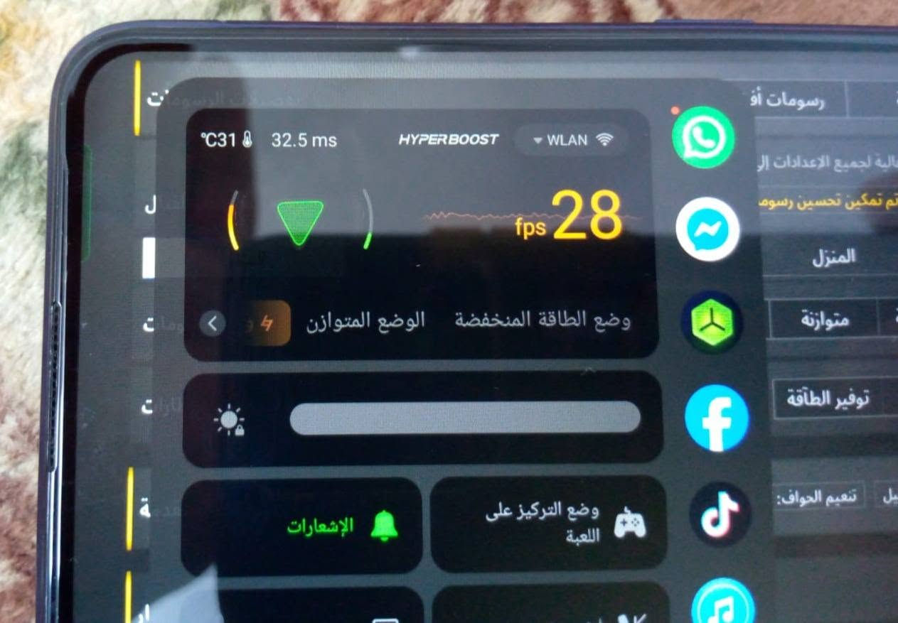 ريلمي7برو للبيع ذاكره 128عشوائي 8بطاريه5000ملي امبير معالج سناب دراكون720 غني عن التعريف 60فريم ببجي بي مغير اصوات يقره الفريمات الكتروني يقره درجه حراره المعالج وبي هواي مواصفات كامراته حلوه كلش يدعم الشحن السريع بقدره67واط يشحن من الصفر للميه خلال نص ساعه سعره 130وبي مجال ***********
