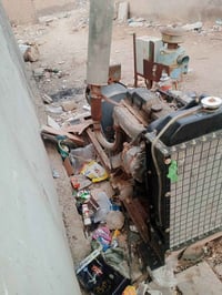 مولد للبيع بيه مكينه جيتو  راس التوليد 120امير   مولد نضيفه مال اسواق ...