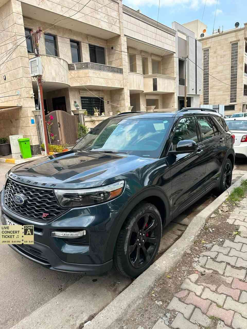 فورد اكسبلور st موديل 23
6 سلندر فول مواصفات كشنات جلدvip منفصل ، تحكمات ، سلايد ، بردات خلقىفية ، تحكمات قياده ، والباقي معروف 
مغلف ppf بالكامل 
كامرة تسجيل طرق داخل وخارج 
تخم تاير جديد 
مكفوله من كل شيء 
وارد أمريكي حادثها سرقة كشنات فقط 
عداد السرعه 47 الف كم قابل للزياده 
السعر 320 ورقه 
بيع فقط رجاءاً 
هاتف ***********
