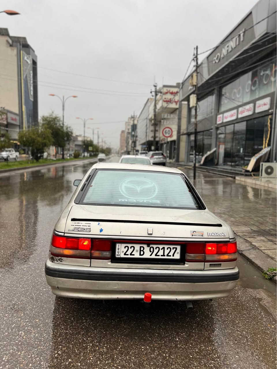 مازدا، 1991 هەشت و بەخ 
رەقەم و سەنەوی هەتا 2030 تازەیە
گیروومەکینە و لۆك  
قفل مەرکەزی
چوار جام کارەبای
شاشە ئایپاد 
لایت کامل زینۆن
هەیکەلی زۆر جوانە
ناوی لەسەر دەقی شەریکە ماوە
پێشودوای تازە داگیراوە کامل بەشەرت
سەیارەکە زۆر جوان ماوەتەوە
کارەبای کامل مەزبوت
تەحویل/غەرامە/براوە/بەشەرت
سعر 43 وەرەقە و کەمێك مەجال
شوێن / هەولێر
بۆزانیای زیاتر نامە بنێرن لەخزمەت دام. أربيل, العراق


**إذا كنت صاحب هذا الإعلان وتريد حذفه لأي سبب، رجاءا أرسل رسالة إلى الدعم الفني**