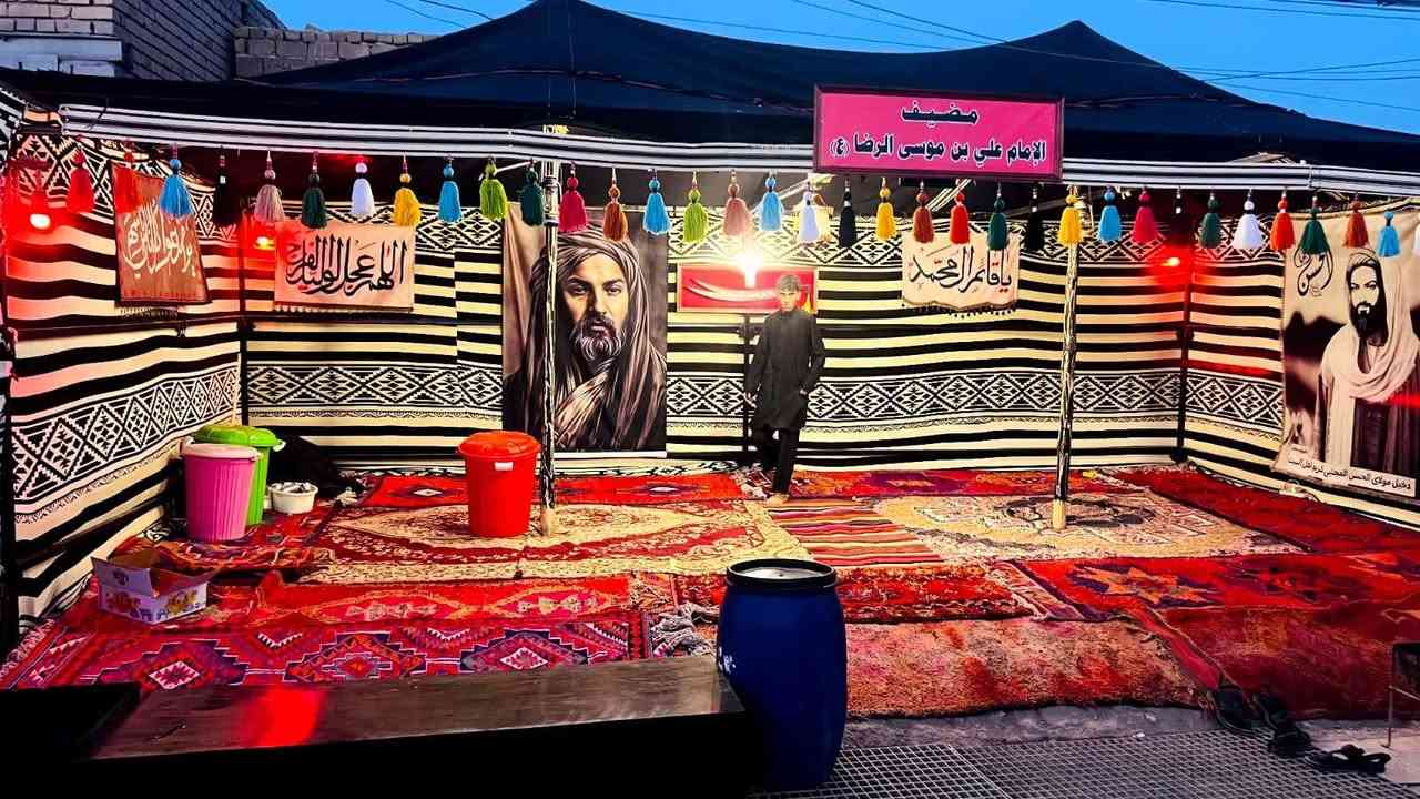 خدام الإمام الحسين عليه السلام يتوفرلدينا خيم سدوسوري وباكستاني لجميع القياسات النوع الثقيل يوجد توصيل كافة المحافظات للاستفسارالاتصال على الرقم ***********
