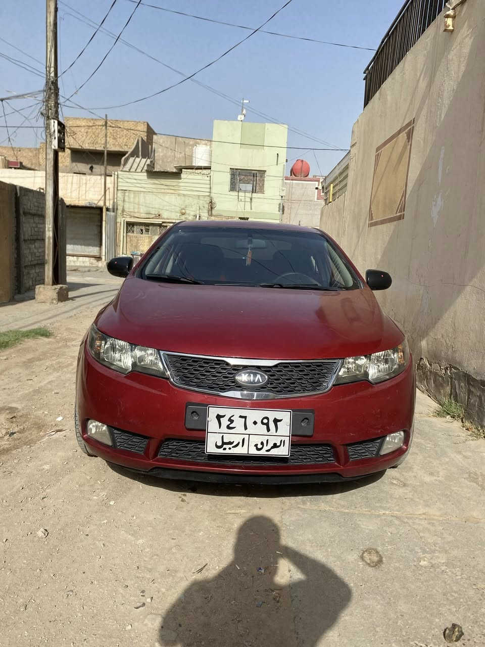 سيراتو ٢٠١٢ للبيع رقم اربيل حادثه خشم البنيد  وبارد ب جاملخ الخلفي فقط  كير محرك مكفول سعر ٨٨ وبي مجال  رقم ***********
