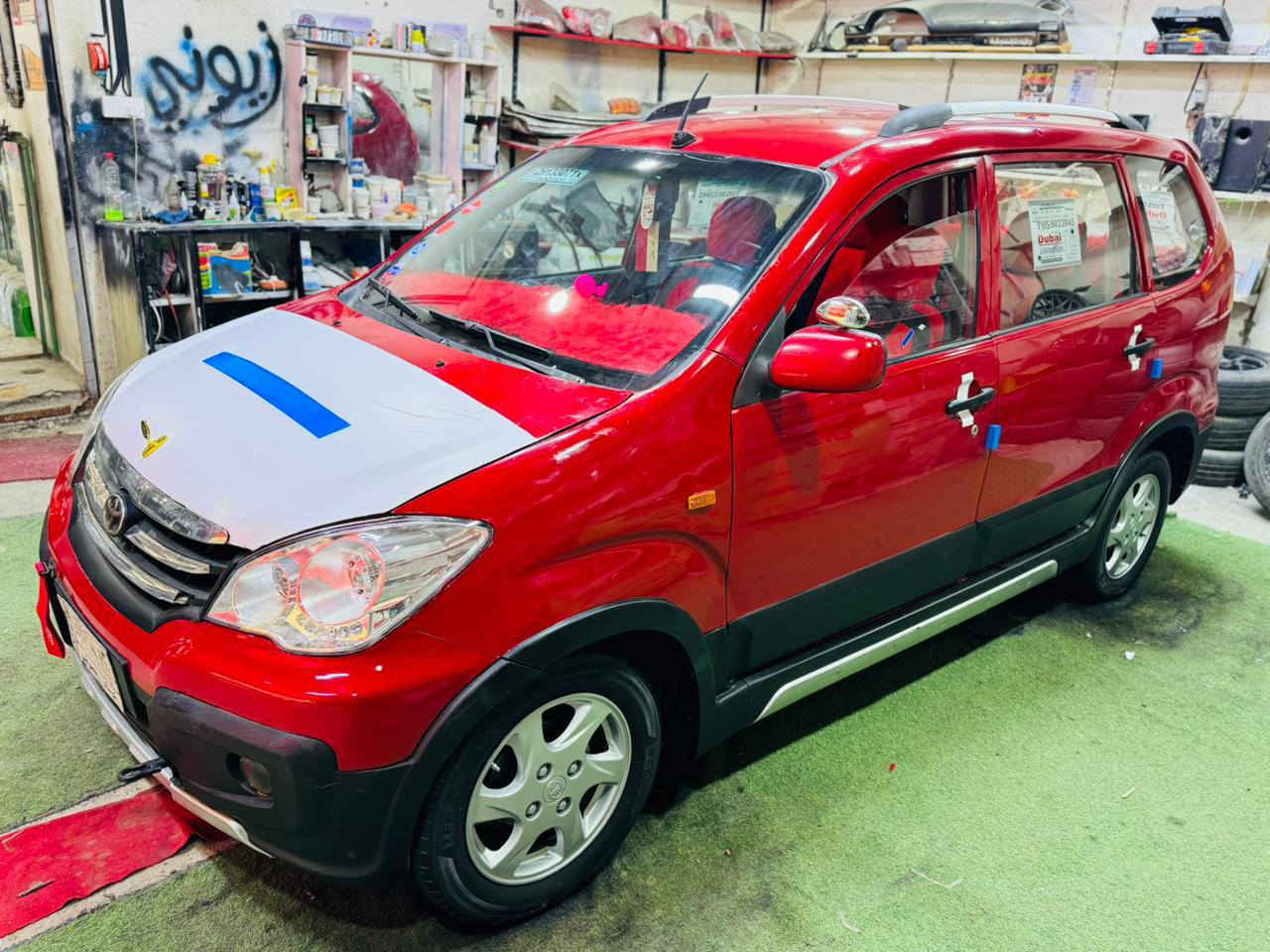 سلام عليكم للبيع فاو موديل 2014 كير ومكينه ياباني اوتوماتيك مكفوله كفاله عامه سبعه راكب تدفىه تبريد كهرباىيات كله شغاله سعر 58 وبيه مجال مكاني كربلاء حسينية لاتصال ***********
