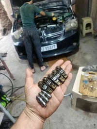 صباح الخيرات نقطه راس سطر  الدهن هوه السبب تم تبديل ابطاله محرك عدد خم...