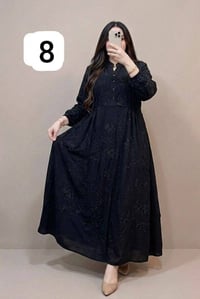 دشداشة • كشمير إيطالي • سواد فحم