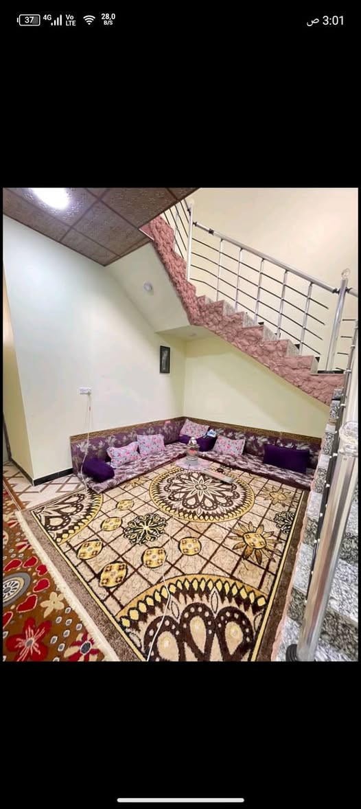 سلام عليكم بيت 🏠 للبيع ملك صرف زراعي مساحه لارض 140م
ابو الكاع عراقي ابن عراقي البيت  واجهه 5 البيت جديد بناء جديد 
البيت 🏡 يتكون من 2غرف  وصحصيات🚰2 وجوا وبره الصحيات وهول ومطبخ  وديوانيه معزوله برا بحدهاا شغل مرتب شبابيج وبيبان تفصال درجه اولى وبناء كله درجه اولى  البيت ربع ما اذب عليي تجي وتكعد كامل من كهربائيات من تسيس مي من ديكور وسراميك ومن اناره البيت الخدمات اليمه مدارس قريبه كهرباء ماي كله باب البيت قريب عله تبليط البيت  عنوانه البصرة ابو الخصيب البهادريه قرب حسينيه جعفر الصادق وقرب مفقس فدك سعر البيت 87 بي مجال رقم هاتف 
***********☎️
***********☎️ 
وتفاصيل اكثر داخل الصور 👇
