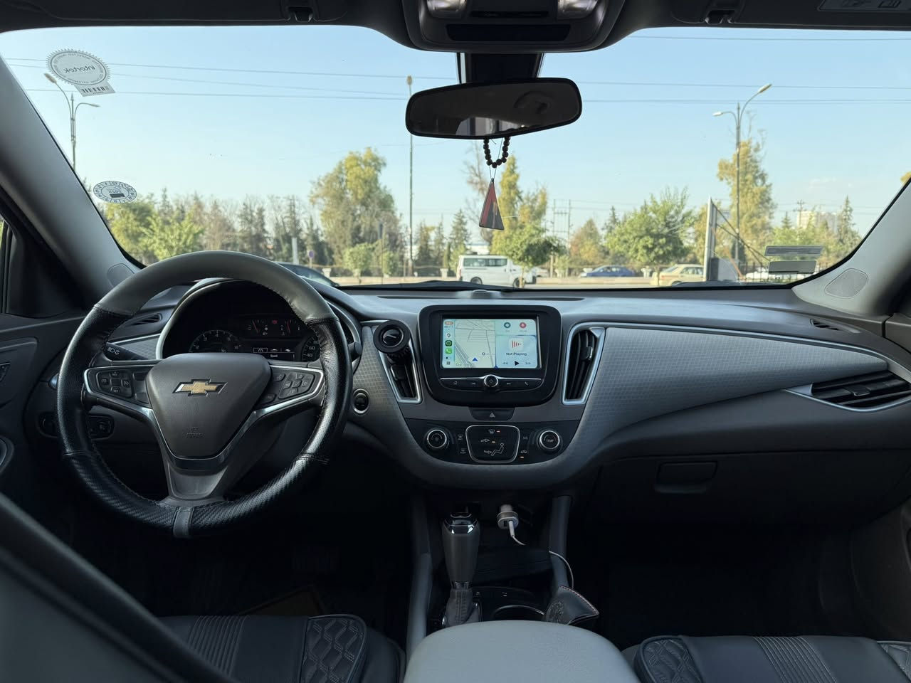 ماليبو  موديل ٢٠١٨ ، ماكينة  ٢،٥ اربعة سلندر لايوجد صبغ
***********
