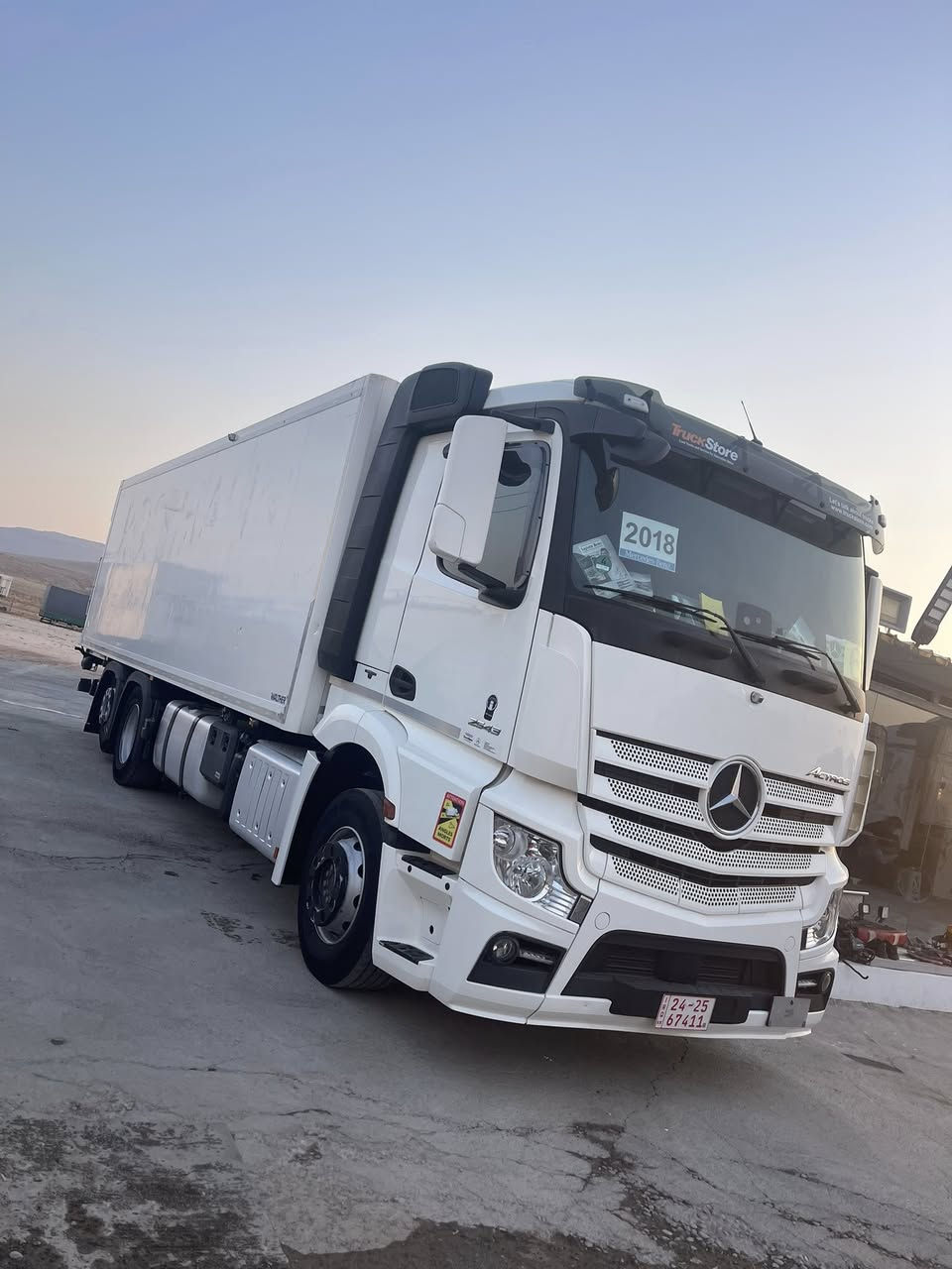 actros. 2543.   2018

‏السيارة الجديد مقفول فول مواصفات

‏عنوان السليمانية 

***********
