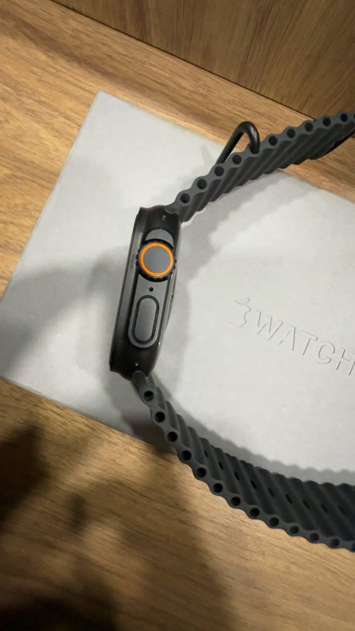 سلام وعليكم
Apple watch ultra 2 blak ساعه ضمان الحد شهر عاشر مشحونه كم مره اخت جديد مكاني جادريه او كراده وين ميعجبك افحص ضمان ماستر وياها سيرين هديه سعر 750 مجال بسيط 🙏


**إذا كنت صاحب هذا الإعلان وتريد حذفه لأي سبب، رجاءا أرسل رسالة إلى الدعم الفني**