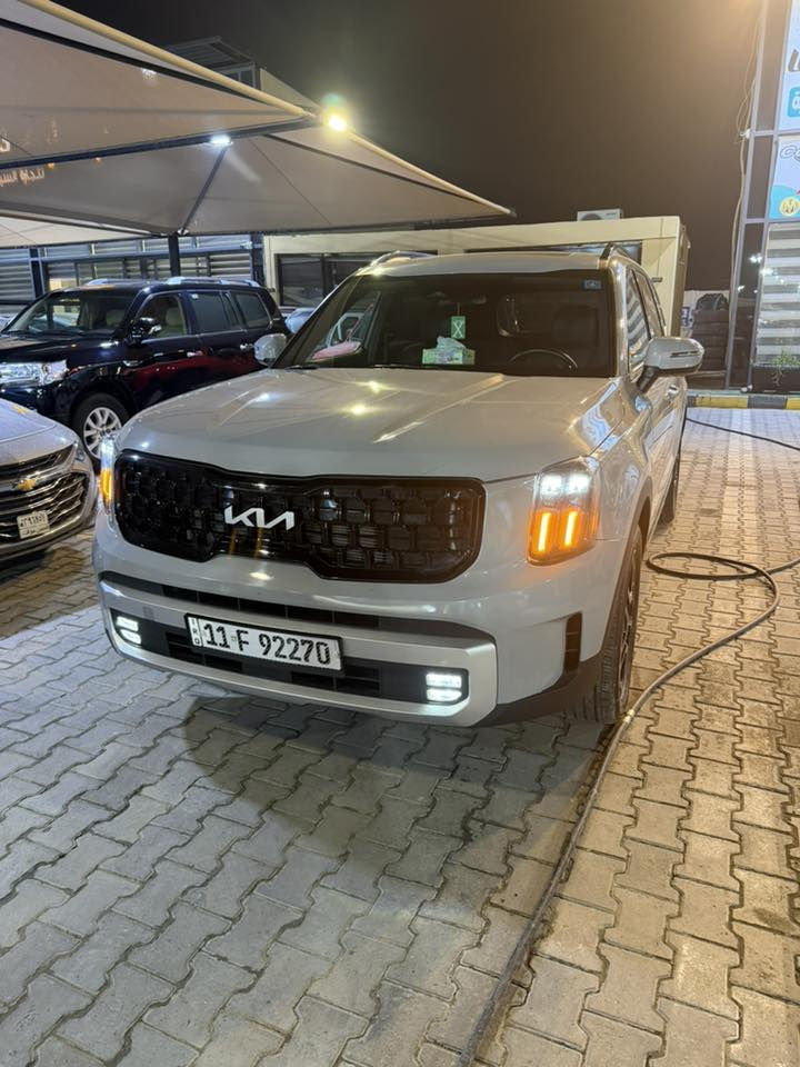 كيا تولرايد موديل 2024 حادثها بنيد فقط فول مواصفات  ***********
