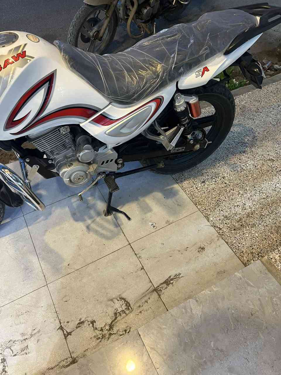 سلام عليكم ماطور سنكي للبيع موديل 2023  السعر 1350 وبي مجال قليل *********** كامل مكمل مع الاوراق
