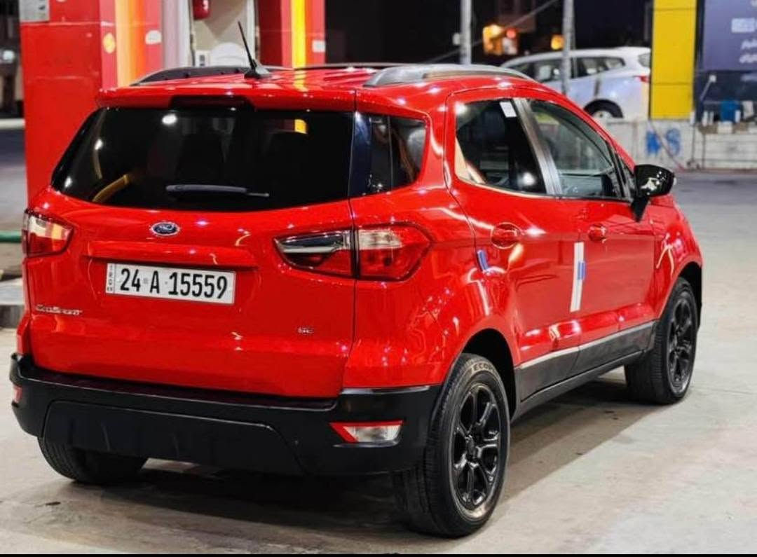فورد ئیکۆ سپۆرت2021
 فول فول مواسفات 
75هەزار ڕۆیشتوە
بس بۆنیت سبوغە سۆنەرەکەیم داناوە
زۆر خاوێنە لەسەر دەقی شەریکە ماوە
سەنەوی و ژینگەی تا2029
سعری 95 وەرەقە.
***********
…..
فورد ايكو سبورت٢٠٢١
فول فول مواسفات
٧٥ الف ماشيه
بس بونت صبغ
نضيف باقي على وضع شركه
سنويه جديد لحد٢٠٢٩
سعر ٩٥ ورقه
*********** أربيل, العراق
