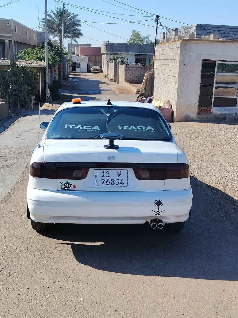 السلام عليكم
سوناته 2 للبيع موديل 94 مكينه 2000 رقم بغداد نكليزي شرط التحويل كير اوتو مكينه وكير جدد صدر وتايرات جدد كهربائيات كله شغاله كاعيته جلد السياره خير من الله تبريد شغال ناقصه بس غاز  المكان ديالى السعر 45 وبيه مجال *********** بي واتساب
