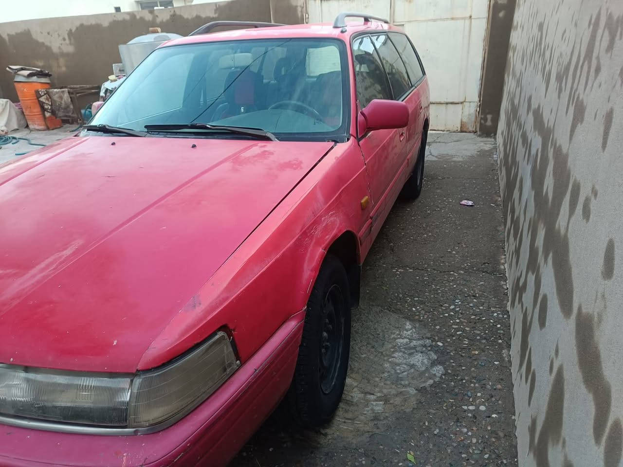 مازدا للبيع 626  8 باخ رقم الماني مشروع وطني بطاقه بانزين السياره اب كركوك السعر (32) بيها مجال  رقم الموبايل ***********
