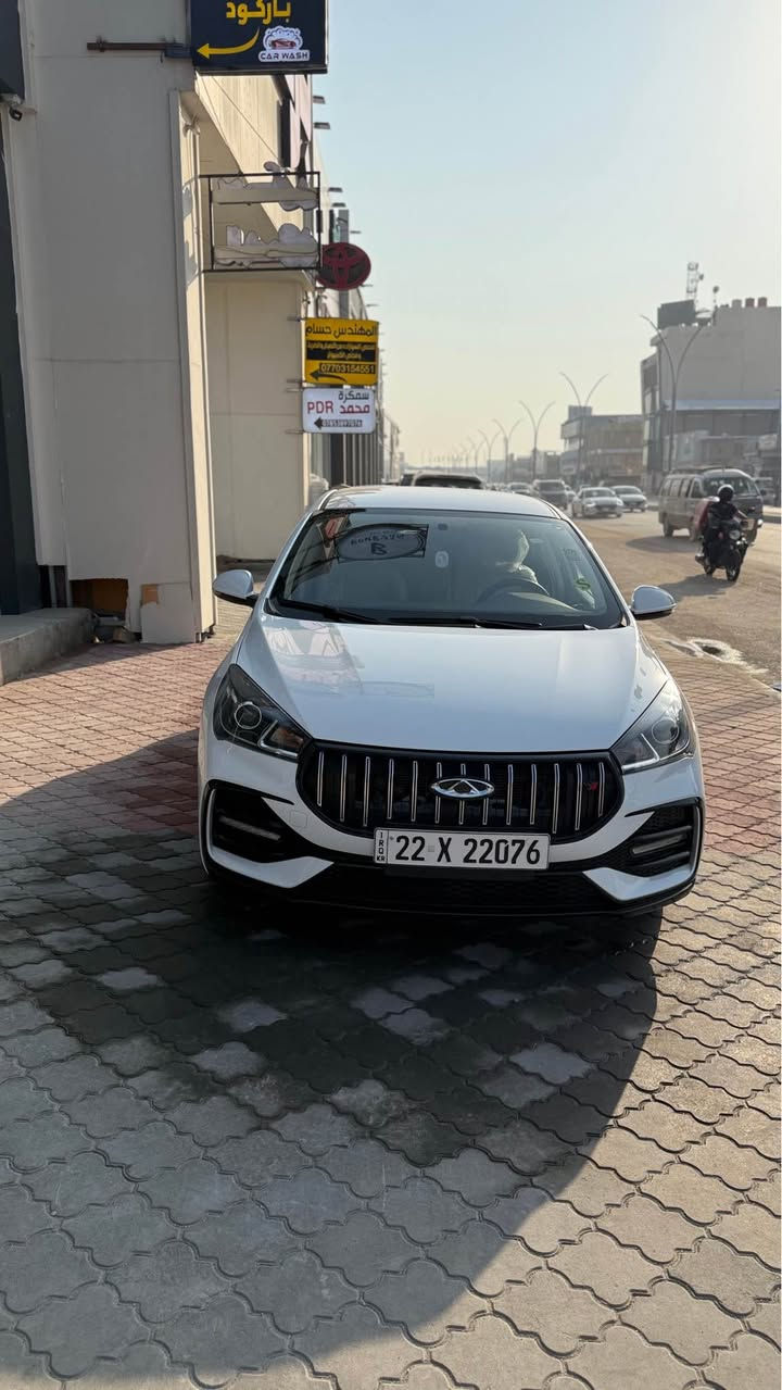 شيري اريزو 5
موديل 2025 حره السياره رقم اربيل موجوده بالبصره
كفاله عامه على وضع الشركه بس مدوشم الارضيه جلد
دفتر ضمان موجود بيها 6 سنوات يشمل 
گير محرك بدي كهربائيات منظومه تبريد.

سياره ماشيه 4000 صار شهر ماخذها
سعر السياره  110 ورقه قفل قفل
رجائا الي مو شراي لايجي ويكسر بالسعر
السوك موجود كلشي بيه
ما متواجد بالفيس فقط اتصال و وتساب
*********** البصرة, العراق
