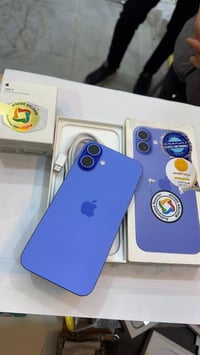ايفون 16 بلس • ١٢٨ • بطارية ١٠٠٪