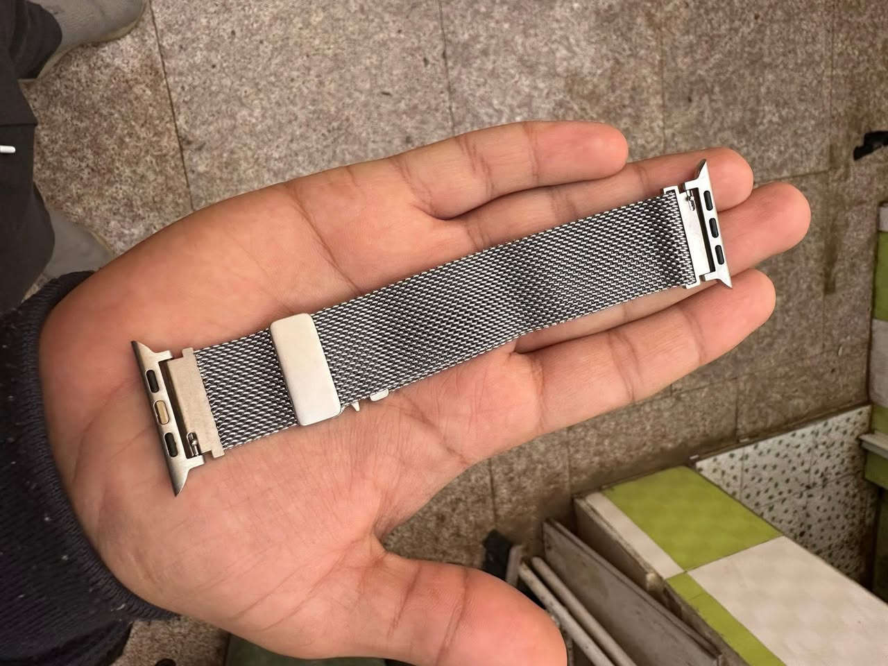 السلام عليكم 

سير ساعه ابل الترا قياس 49 

مطلي التيتانيوم الخالص اصلي مع قفال سير 
كذالك من التيتانيوم جبتهن وياي على 60$ 

بقن اخير قطعتين لون سلفر

ابيع على 50

توصلكم مغلفه انت اول واحد تفتحها

يوجد توصيل
***********
