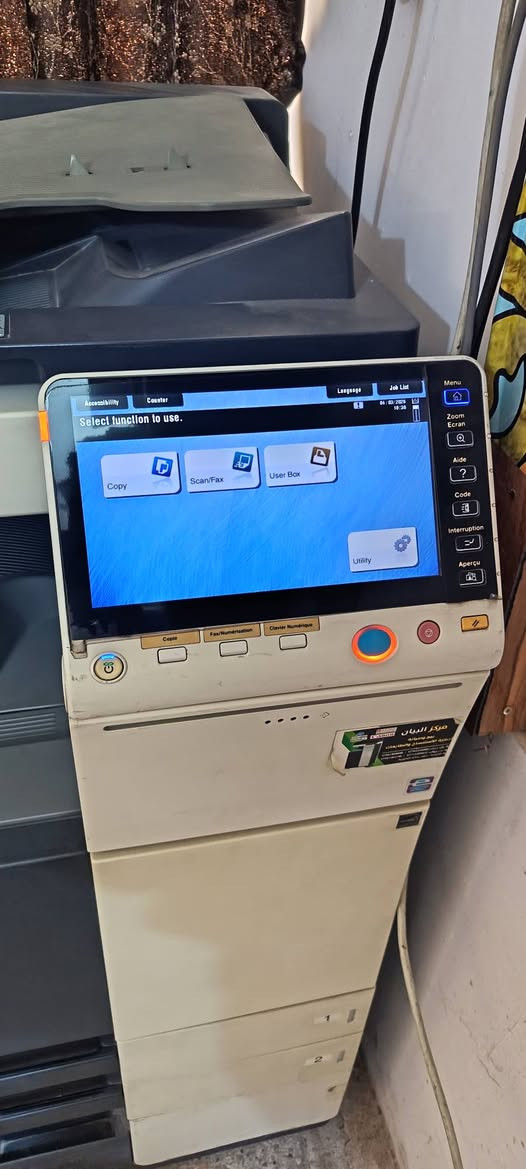 طابعة بزهاب 224e للبيع
طابعة بزهاب كونكا 224e للبيع
طبع فقط اسود وابيض
طبع ورق A4 وجهين
طبع ورق A3 وجهين
مدة الاستعمال سنة واحدة
لمعرفة التفاصيل يرجى المراسلة خاص
وفحص الجهاز قبل الشراء
لايوجد خدمة توصيل


**إذا كنت صاحب هذا الإعلان وتريد حذفه لأي سبب، رجاءا أرسل رسالة إلى الدعم الفني**