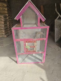 قفص طيور حب • قفل مكاني • جاهز