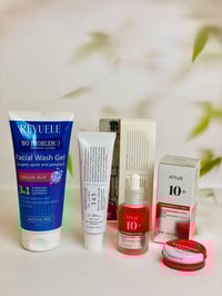 سيروم Anua • غسول Revuele • مرطب شفاه Vaseline