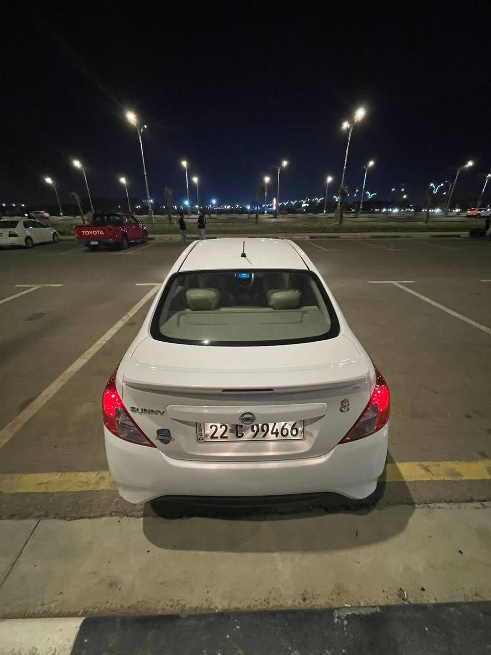 السلام عليكم نيسان صني موديل ٢٠٢٤ جاهزه من كلشي بيها باردين وسونارها موجود ماشيه ٤٩ قابل للزياده السعر المطلوب ١١٥ ورقه السياره حلوه وجاهزه مابيها اي نقص ترايك لبغداد عنواني النجف رقمي ***********
