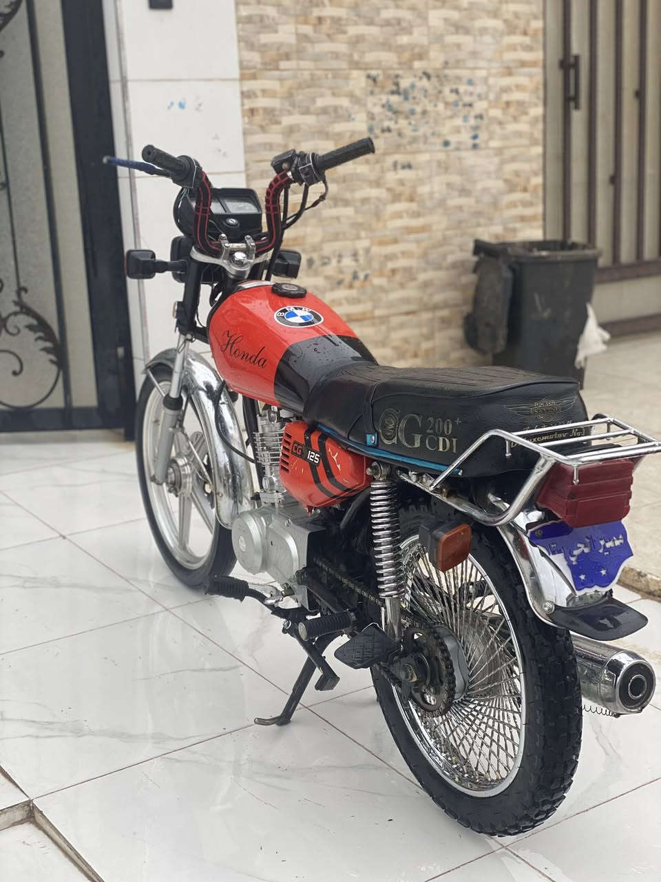 السلام عليكم ماطور موديل2023
 ايراني نامه برو مكينه3احرف 
ميكنه كبس منفيس 125cc(4كير)كلشي مناقصه للبيع سعر325وبي مجال واتس اب***********
