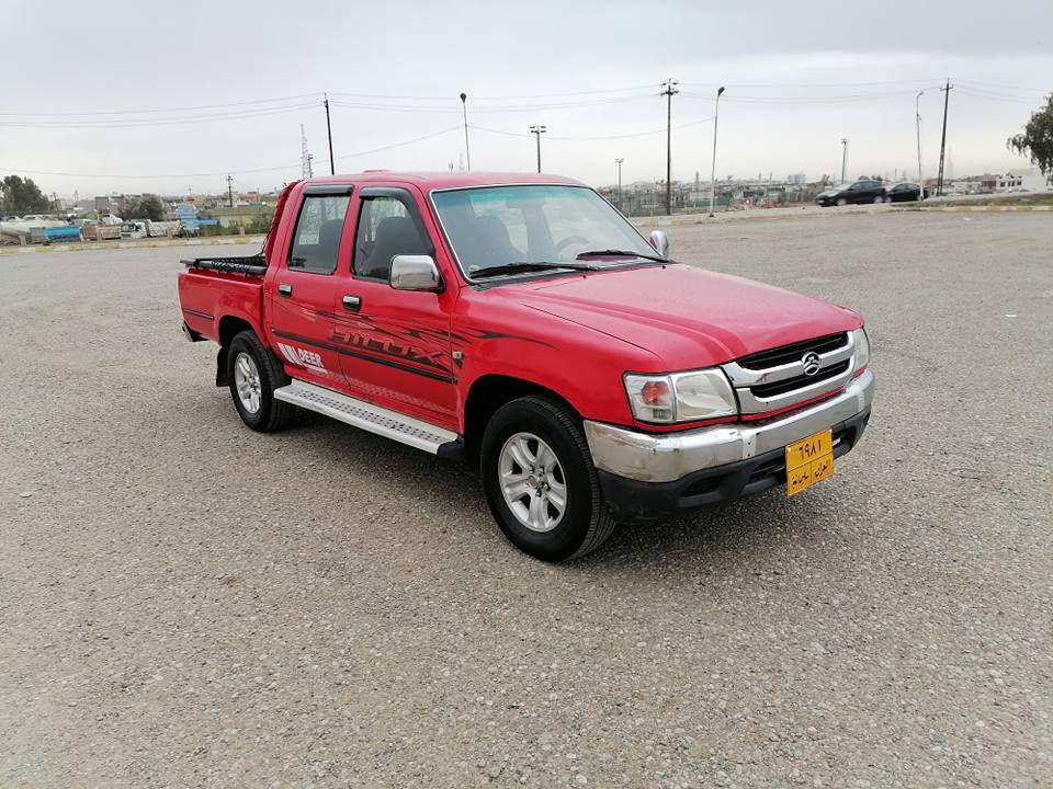 پیکاب دیر بۆفرۆشتن مۆدیل 2009 ناو سور شركة مؤهنت ٣بانك گیر مەکینەی  بەشەرت بی سەرف بی بخار رەقەم سلیمانی تحویل غرامە بەشەرت چوار جام کارابایی قفڵ مەرکەزی پاوەر ئاوینە کارابایی دەشبول مەرزییە لايت زينون چوار تایی تازەی لە ژیرە کارابایی  تاخم پیش به شرت تەقەو ڕەقەی  بەشەرت ماڵ دۆستا دینار مصرفی تیا نیە ناونیشان كركوك رەحیماوە *********** //*********** كركوك, العراق
