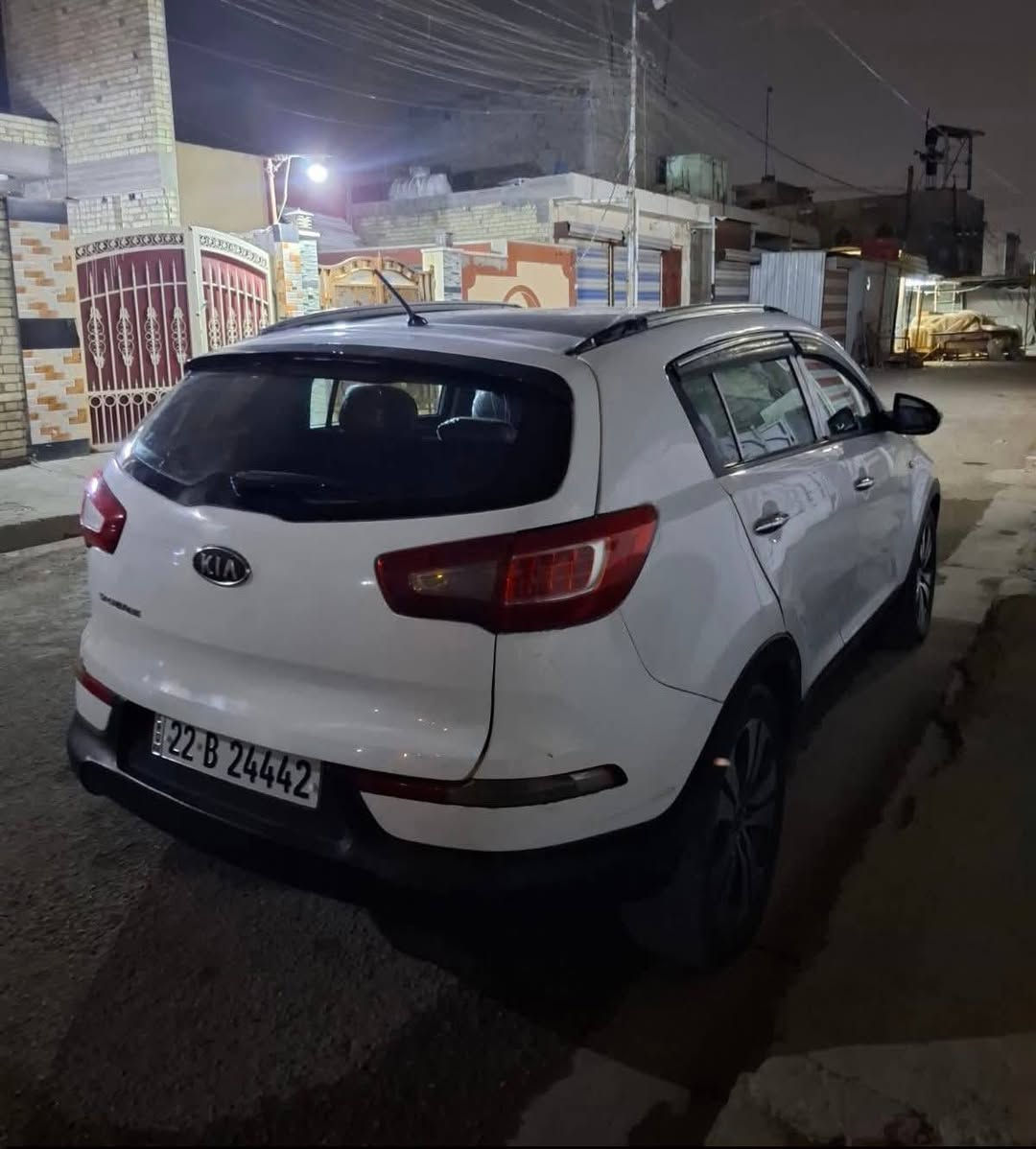 السلام عليكم اخوان للبيع كيا سبورتج خليجي موديل 2011 رقم اربيل الدولي سنويه وهزه جدد تحويل مباشر محرك 2400 دوش فول موصفات بانورما السياره بيها مكانات صبغ أبيع صبغ حزام سعرها 98 ورقه للاتصال *********** مكاني بغداد ‬
