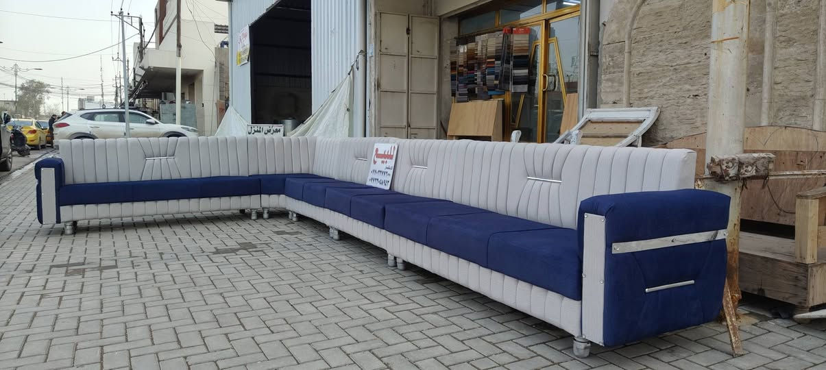 السلام عليكم 
ديوان عراقي  للبيع
 ديوان مدوشم جديد 
قياس (9)أمتار 
الخشب ممتاز  و نظيف شي مرتب (100%)
الاسفنج  جديد  (90%)
قماش جديد تركي 
هذا الديوان و نظافته(100%)
 بسعر (350) فقط 🤩 بلااااشششش
العنوان موصل موصل حي البكر قرب مطعم بيت جدي معرض المنزل   
للإستفسار مراسلة الصفحة او الاتصال على الرقم 
***********
***********
*********** التواصل على الوتساب
