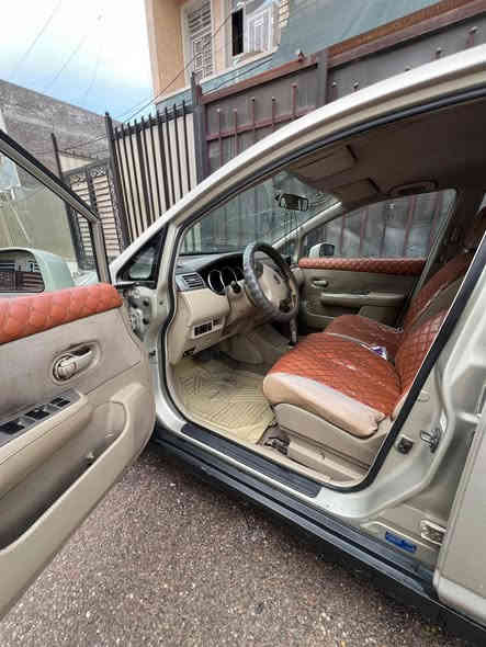السلام عليكم سياره نيسان تيده خليجي سياره جاهزه كير مكينه صدر تخم تاير كهربايات  تبريد سياره بدون صبغ بيها جراد فقط مكاني بغداد حي الجهاد شارع الشارقه السعر 70 وبيها مجال بصيط للستفسار *********** بغداد
