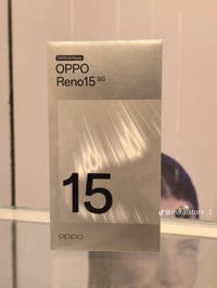 اوبو رينو 15 5G مستعمل 10 ايام غراضه مافاتحهن  سعر 650 مكاني بغداد   0...