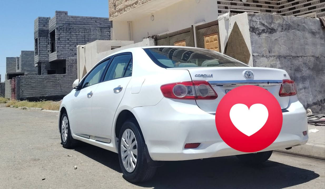 كورلا موديل ٢٠١١
السياره رقم أربيل جديد
محرك كير شرط جاهزه
ضرر جاملق خلفي
السونار منشور

السعر ١٢٣ بيها مجال بسيط

***********
***********

والي عنده ١١٥ لايخابرني رحمه لوالديه

