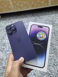 ايفون١٤ برو مكس ماستر ٢٥٦ نظافه ١٠٠٪ بطاريه ٨٥ بغداد ٠٧٧١٩١٨٩٢٦٠
