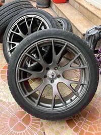 جنط ٢٠ انش • بدون كسر • مع تايرات