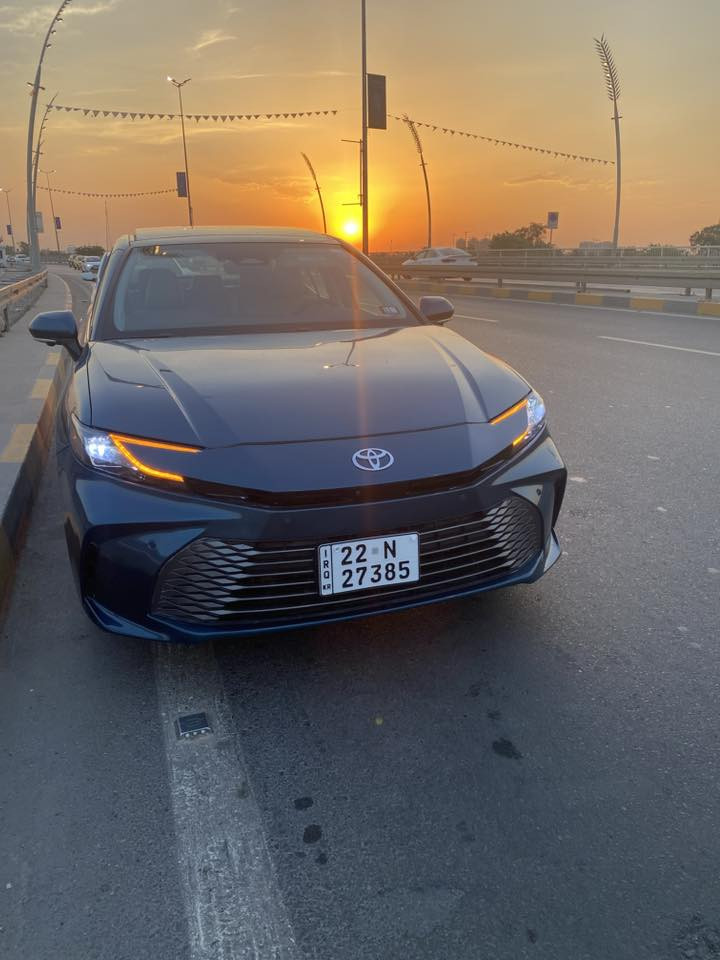 كامري XLE 2025  فووول زيروو
✔️الموديل: 2025.  
✔️ الممشى: 2 ألف ميل
✔️ هايبرد 
✔️  (فتحة) سقف بانوروما
✔️ تشغيل بصمة + دخول ذكي
✔️ كراسي جلد
✔️ كرسي اماميه كهرباء
✔️ تدفئة تبريد كشنات
✔️ هندبريك أوتو
✔️ شفتات (Gear Shifters)
✔️ لايت زينون
✔️ رادارات
✔️ مانع تصادم
✔️ تحديد مسار
✔️ مثبت سرعة
✔️ حساسات + 5 كامرات

✨ إضافات:
✔️ شاشة وسطية + نظام ترفيهي
✔️ بلوتوث + ربط موبايل شحن واير ليس
✔️ مكيف ممتاز
✔️ وضعيات قيادة

السعر262$

⚠️ ملاحظة: 
بدلت بنيد حتى لا تتشوه والدعاميه نفسها اصليه
ايرباك ستيرن فقط راجع بلادي شركة

 للتواصل: ***********
