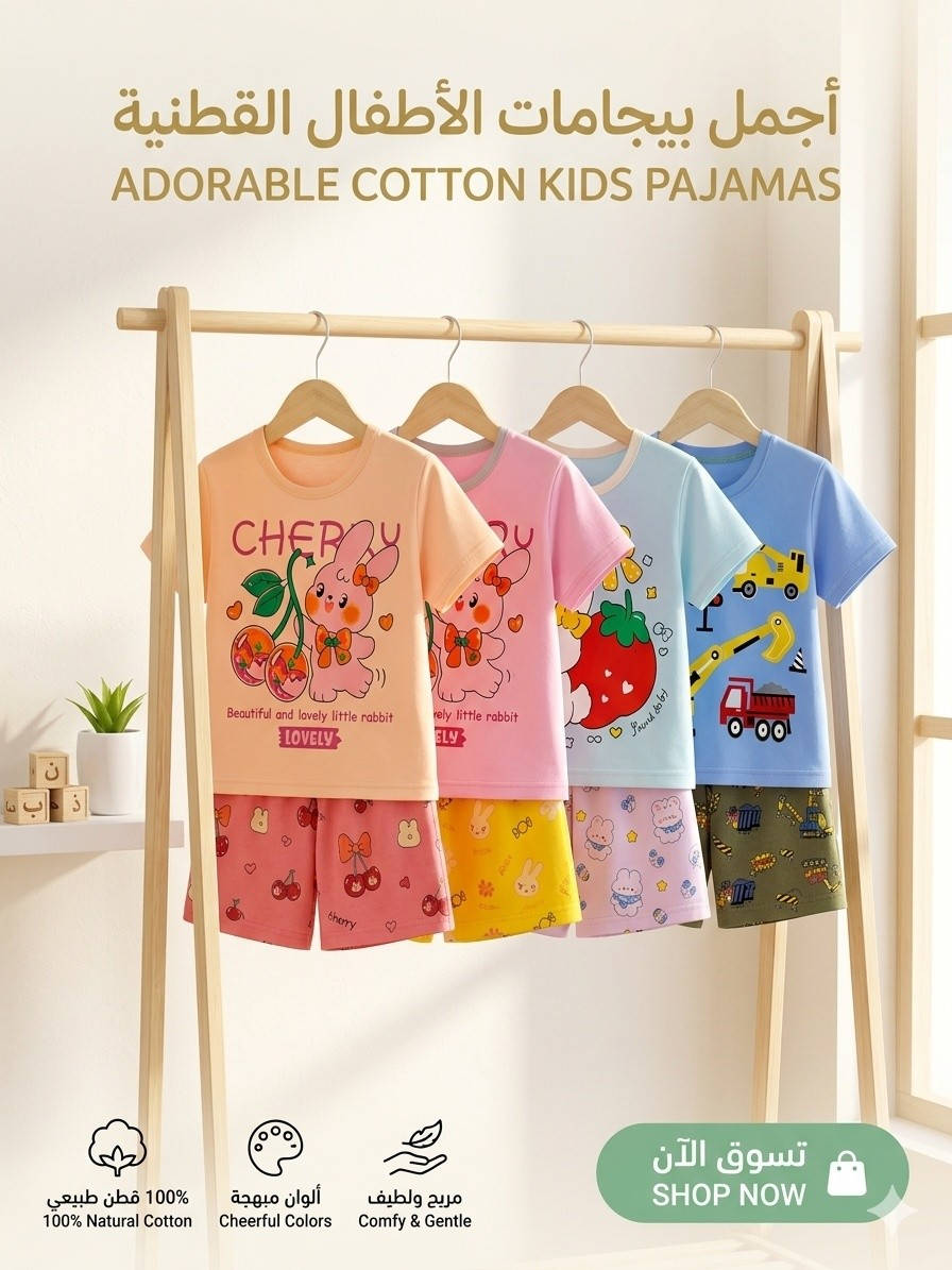 🌙🧸 طقم بيجامات أطفال قطن 🧸🌙
راحة ونعومة لأحلى الأطفال 😍
خامة قطن ناعمة ومريحة للنوم اليومي ✨
🎨 موديلات كيوت وألوان تجنن
📏 القياسات المتوفرة: 120 - 130 - 140
💰 السعر فقط ٤ آلاف
🔥 جودة مرتبة وسعر مناسب جداً
📩 للحجز والاستفسار راسلينا خاص
🚚 التوصيل متوفر
#بيجامات_اطفال #ملابس_اطفال #سيت_نوم #اطفال #عروض_ملابس


**إذا كنت صاحب هذا الإعلان وتريد حذفه لأي سبب، رجاءا أرسل رسالة إلى الدعم الفني**