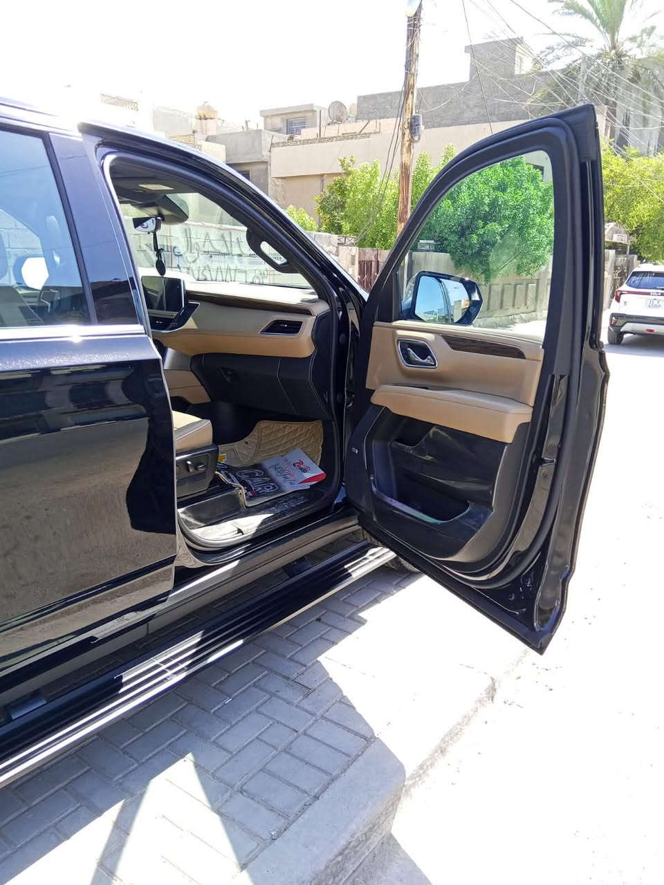 السلام عليكم
تاهو بريمر 2023
40.000km
فول الفول
جكات
داتاشو
كاميرات ب مرايا الداخليه
كاميرات 360 درجه
Boss سماعات
رادارات 360
كشنات اماميه كهرباء
كشنات خلفيه كهربائيه
صندوق كهربائي
ثلاجه وسطيه
كشنات تدفئه و تبريد
مرايات كهربائية
كشن هزاز
مكينه V8 5300 لا مفتوحه و لا
مبدله
السياره مكفول من الصبغ والدبل كود 
بيها فقط بارد ع كد اصبع بالجاملغ موضح بالسونار 
السعر 54 ونص 

عنوان السياره بغداد
التواصل ***********
