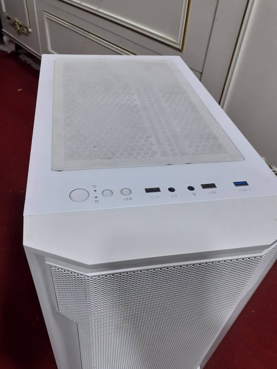 بي سي للبيع
I5 12400 بيه كرت داخلي 
Ram ddr4 3600 32gb  rgb ابيض
B660 plus wifi d4 بورد قويه كلش كلش بس هيه بي ٢٥٠ ماخذها 
Power 700w spectrim 
كيس ابيض مع ٤ فانات مالته 
كراتين موجوده 
مكاني موصل 
بدون كرت شاشه بس كرت داخلي مال معالج


**إذا كنت صاحب هذا الإعلان وتريد حذفه لأي سبب، رجاءا أرسل رسالة إلى الدعم الفني**