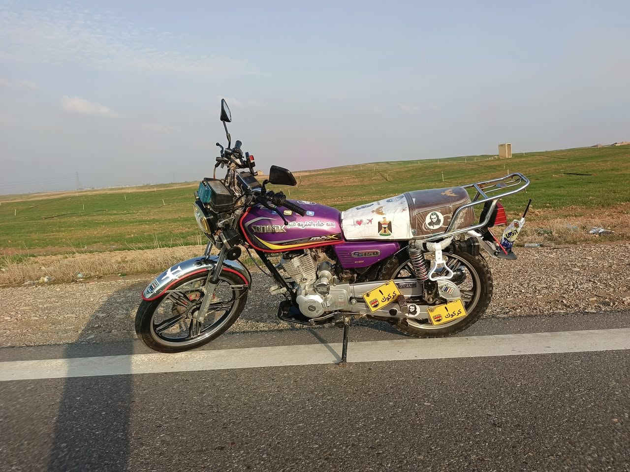 السلام عليكم  للبيع ماطور سولنك موديل 2023 محرك كبس ما مفتوح كهربايات كله شقاله  نشرات ماطور مرتب السعر 550 او هاذه رقمي تصل ***********
