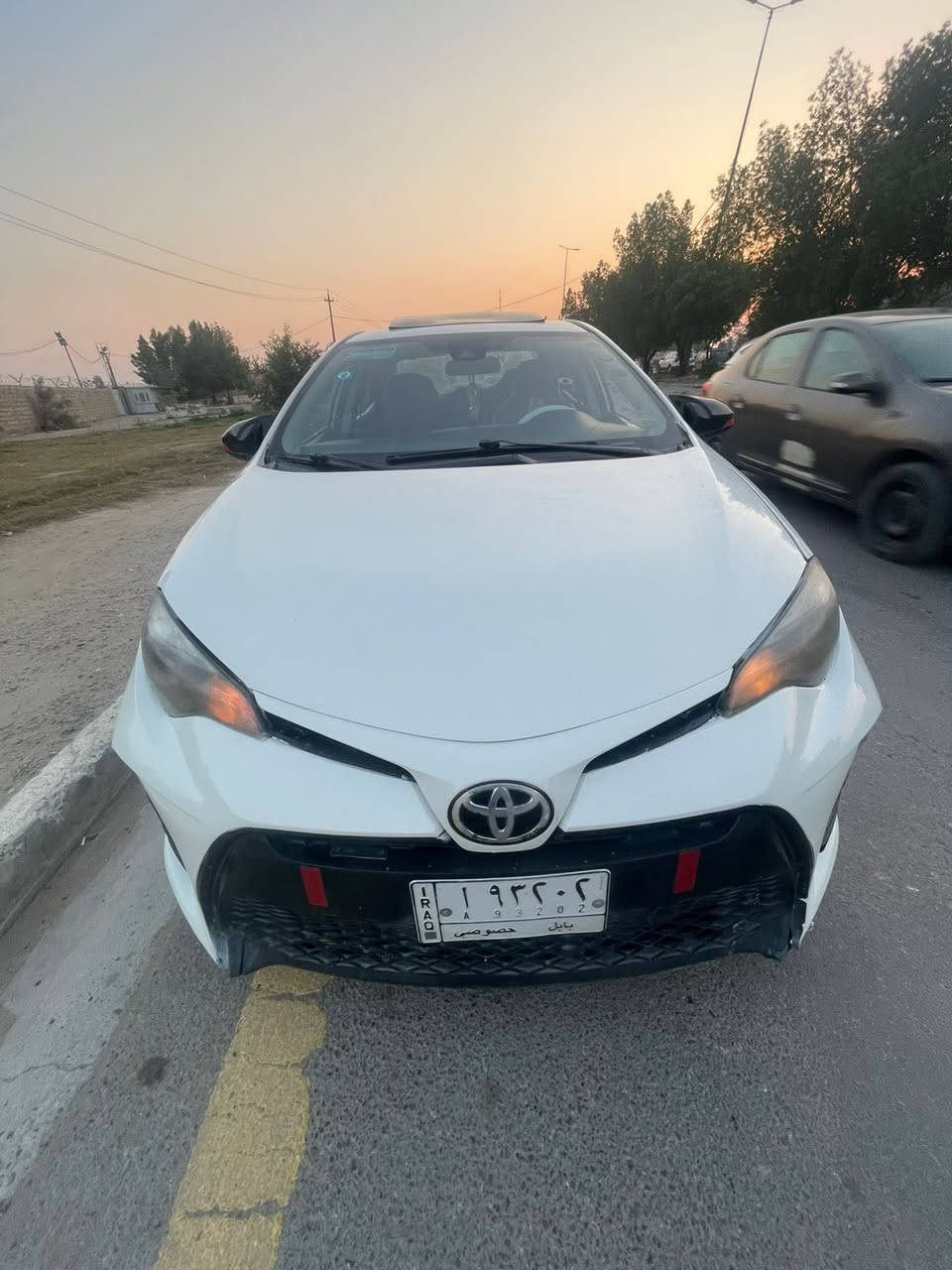 سلام عليكم كورلا موديل 2018 باسمي تحويل مباشر سياره جاملغ وبنيد نفسهن معمرات وجاملغ ثاني صبغته اثر شخوط سياره  بدون دواخل حادث سطحي 
سياره جاهزه خير من الله تبريد محرك كير كفاله مكان سياره بغداد الدوره السعر ١٢٠ وبي مجال 
الاتصال فقط /***********
الاتصال واتساب / ***********
